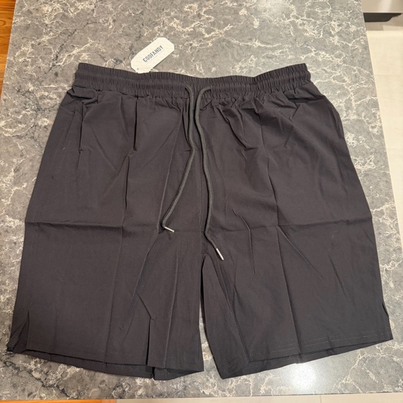 Coofandy Black Workout Shorts (7 Inch Inseam) - Picture 6 of 9